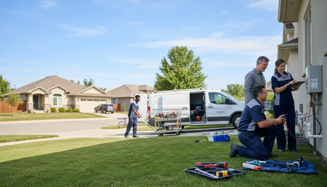Tankless water heater service in Green, OH